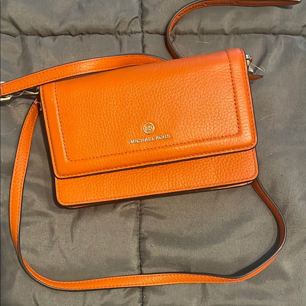 Michael Kors Bold Orange Crossbody Bag